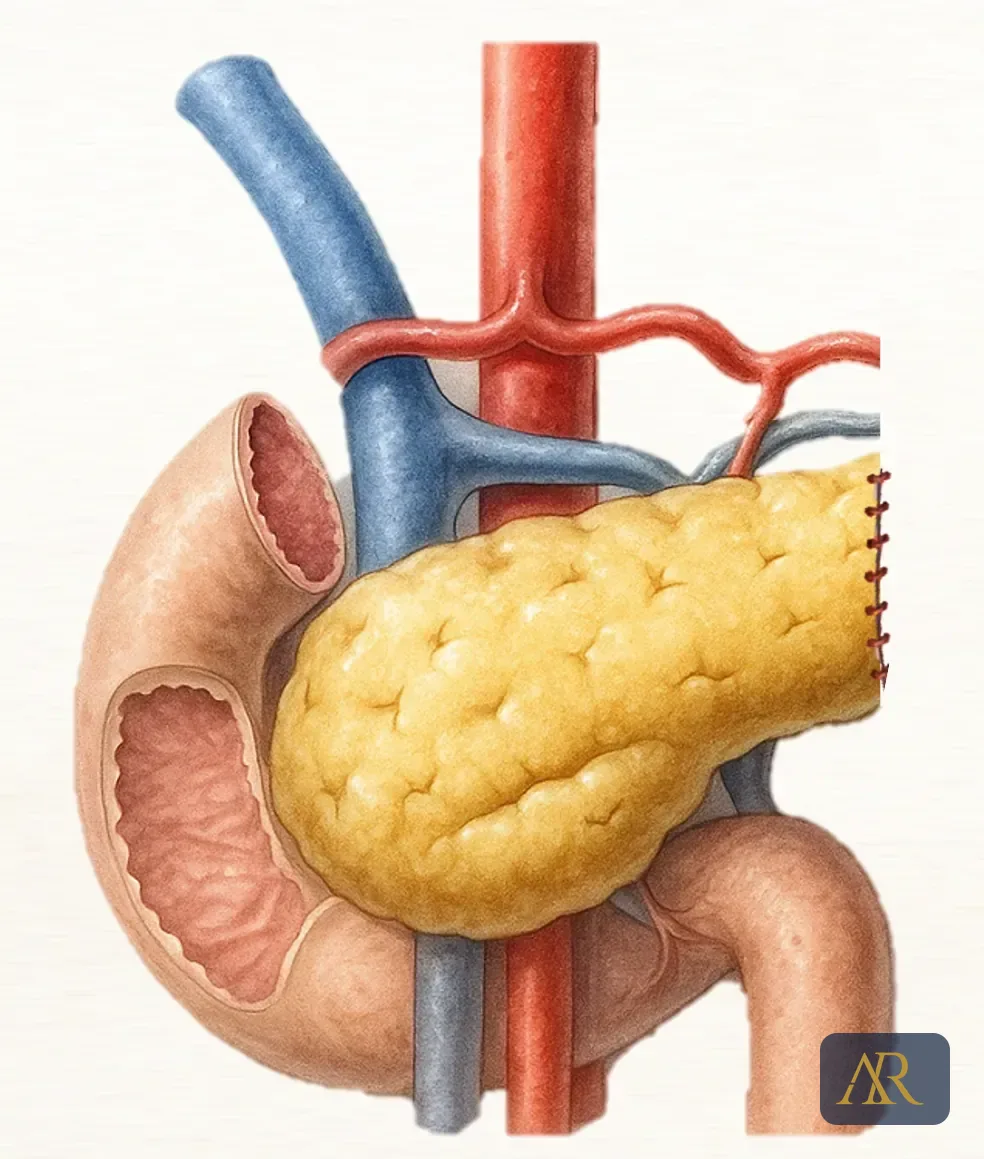 pancreatectomia corpo-caudal para tumores no corpo ou cauda do pâncreas